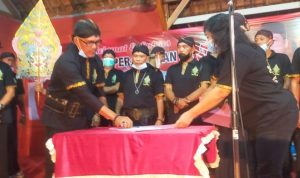 ketua DPRD Ali Badrudin resmi melantik Pengurus Senopati Aliansi Seni dan Budaya Kab. Pati