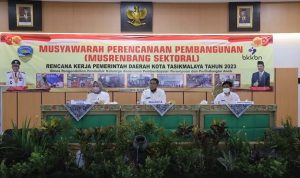 Walikota Tasikmalaya Drs. H. Muhammad Yusuf Resmi Membuka Musrenbang Sektoral Dinas PPKBP3A Tahun 2023